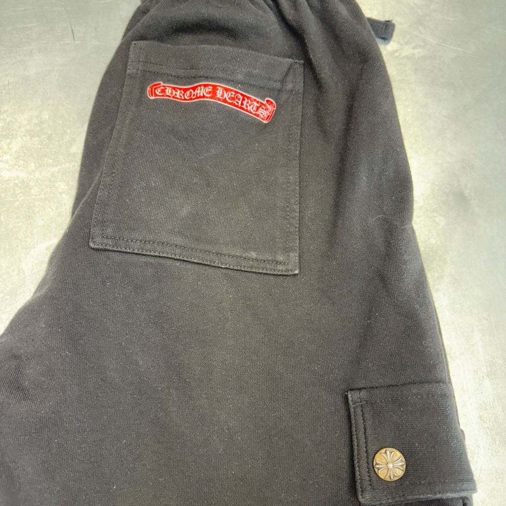 Chrome Hearts Black Knit Sweats